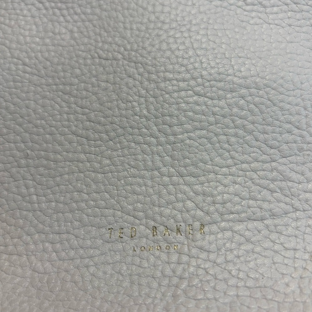White Leather Ted Baker Crossbody Purse - Picture 2 of 11